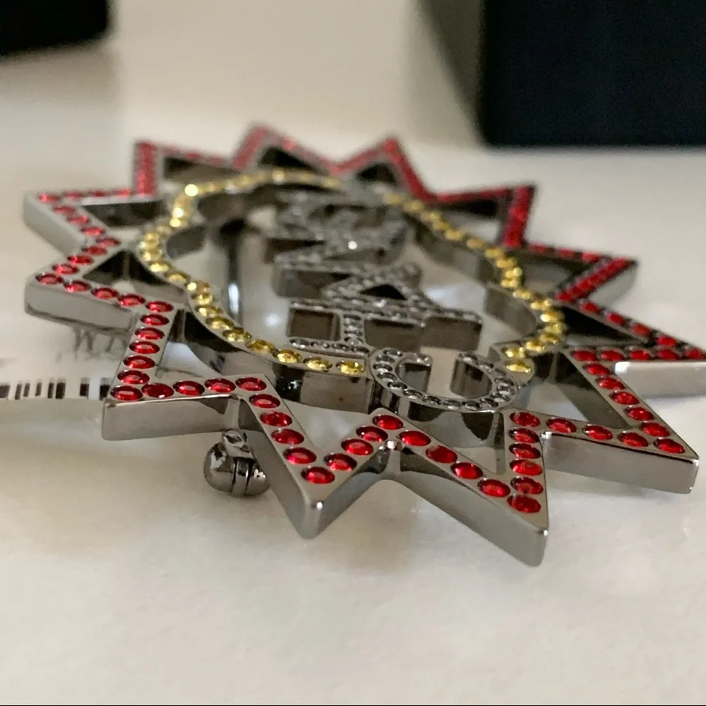 Chanel Large Bam Pow 💥 Brooch pin - Picture 11 of 16